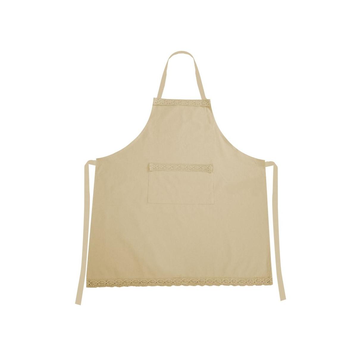 Grembiule unicoeraro amelie beige 80 x 90 cm