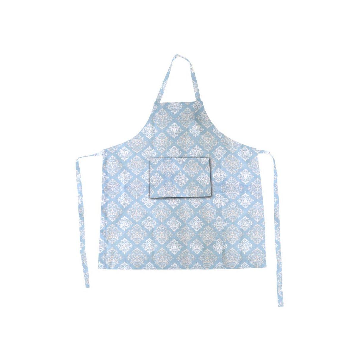 Grembiule unicoeraro venice azzurro 80 x 90 cm