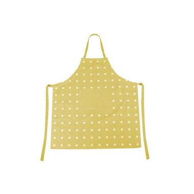 Grembiule unicoeraro giallo lime pois 80 x 90 cm