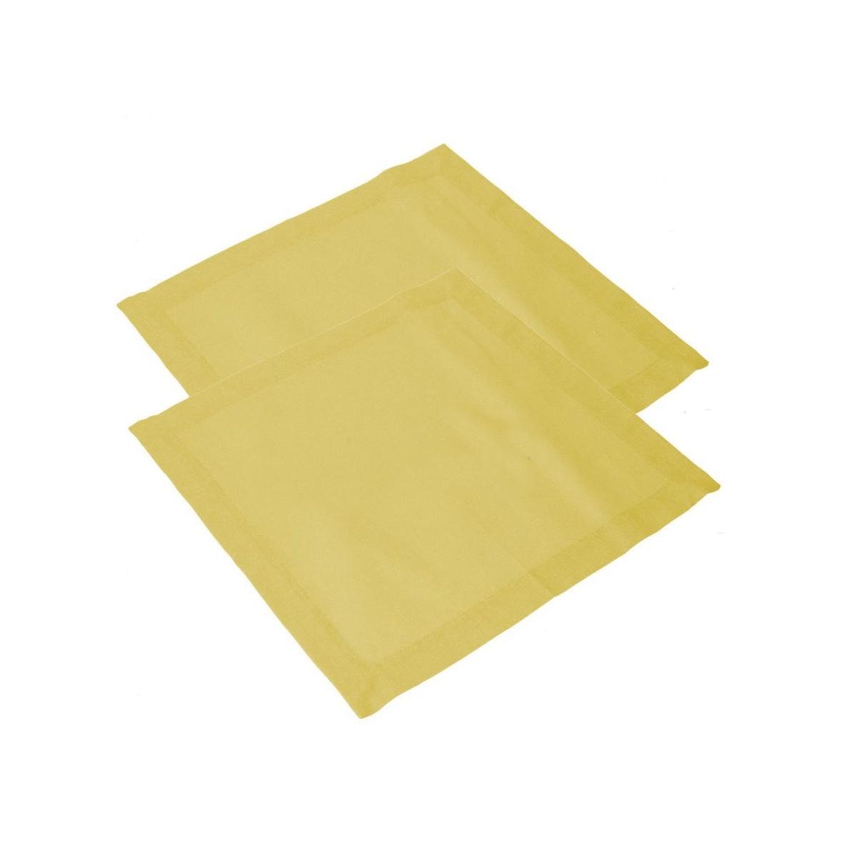 Tovagliolo unico raro pop giallo Set 2 pz