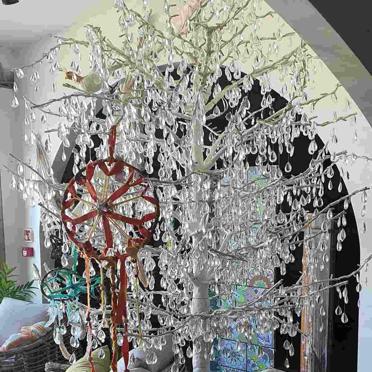 Albero di Natale 280 cm 1008 led multicolor rgb