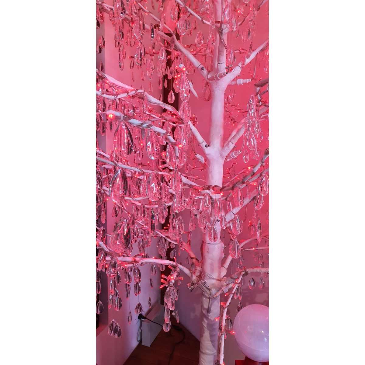 Albero di Natale 280 cm 1008 led multicolor rgb