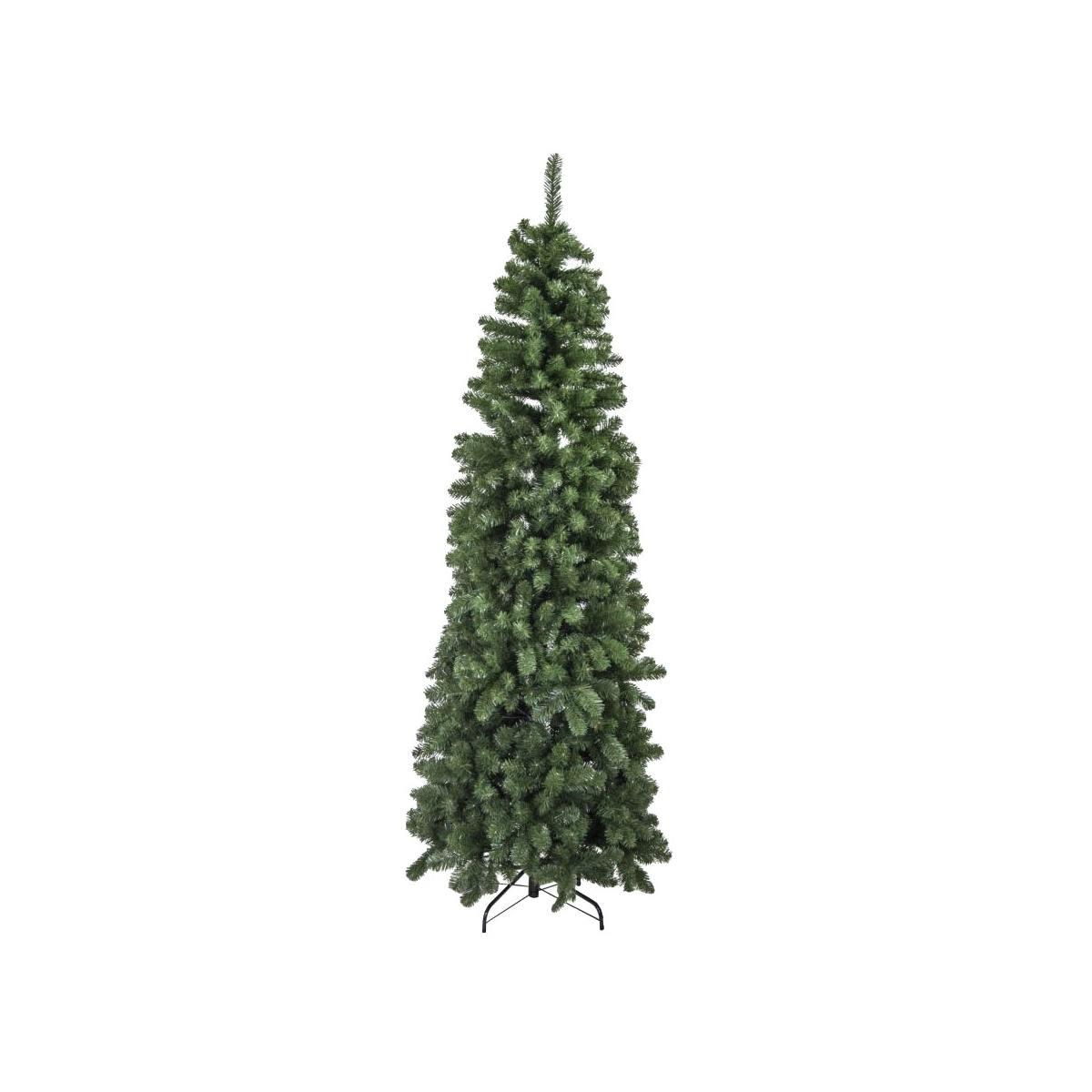 Albero di Natale 210 cm verde slimt vettore 972 rami