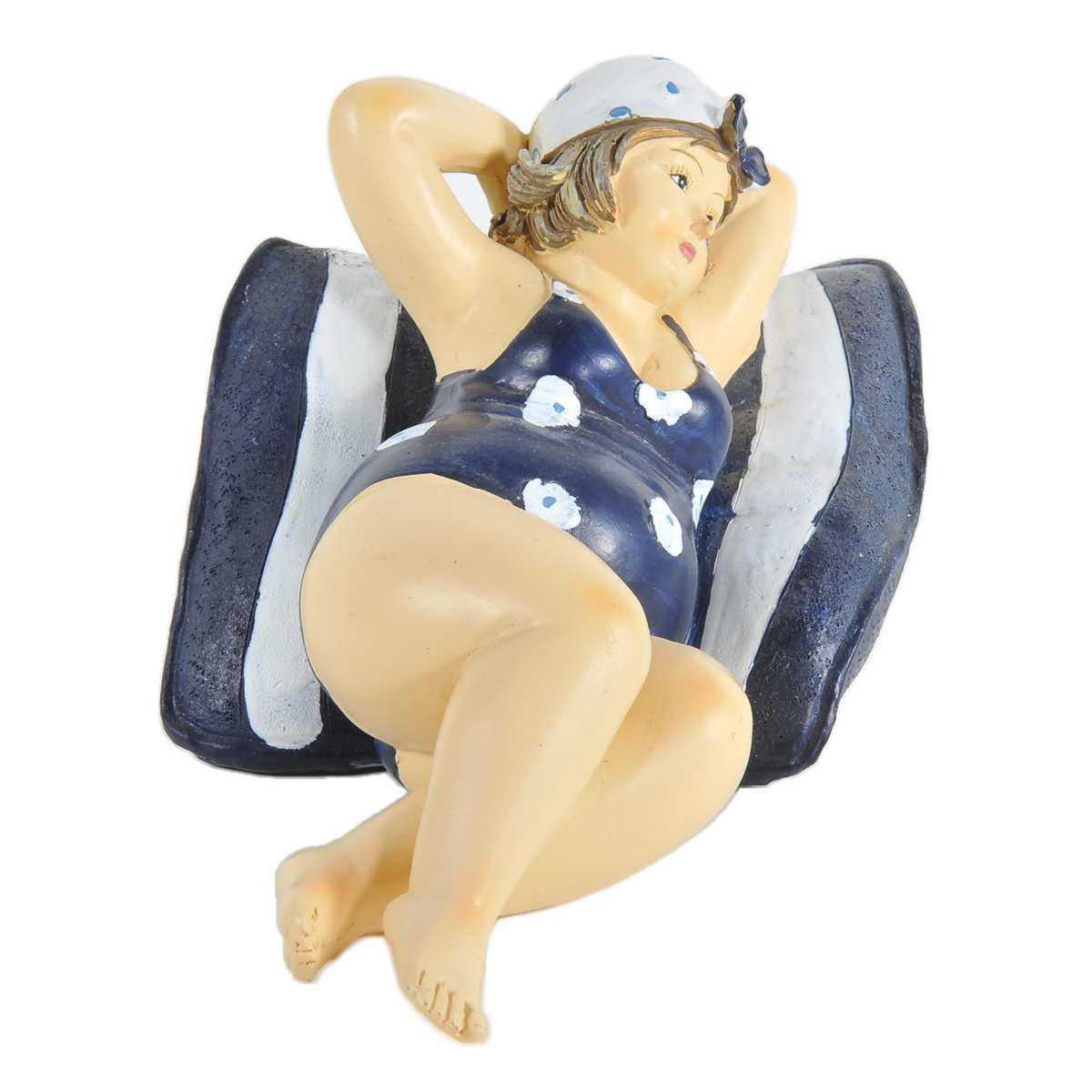 Decorazione mare donna costume cuscino 20 cm