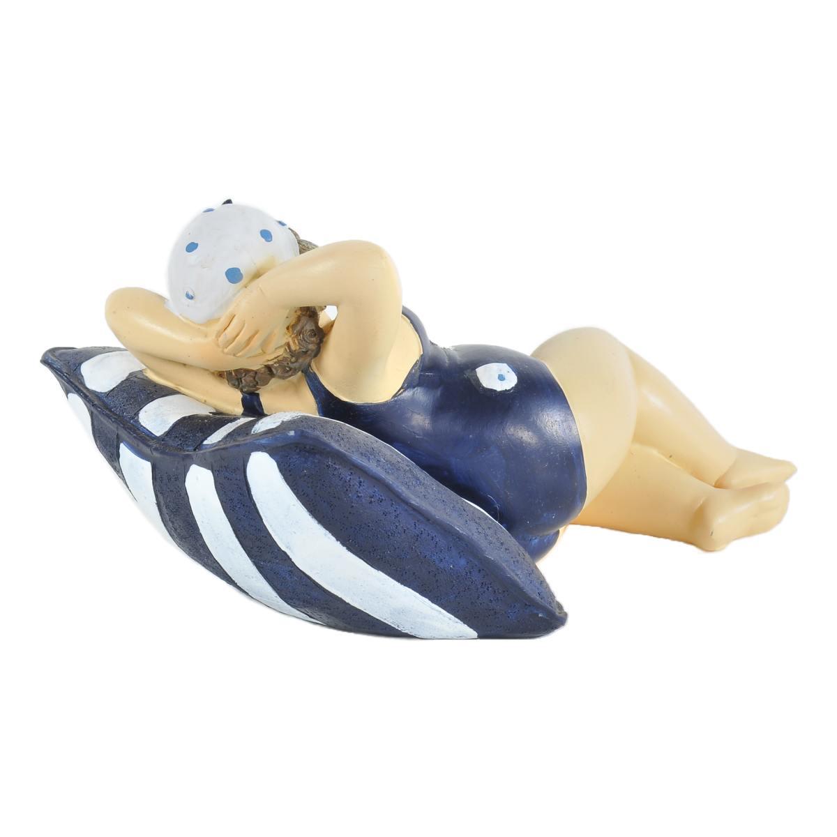 Decorazione mare donna costume cuscino 20 cm
