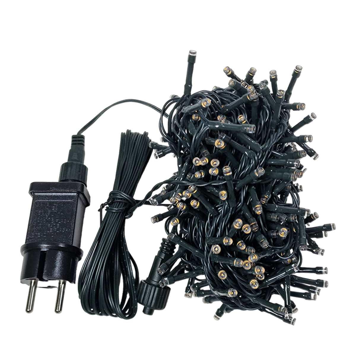 Luci di natale esterno 300 led bianco caldo giochi prolungabile