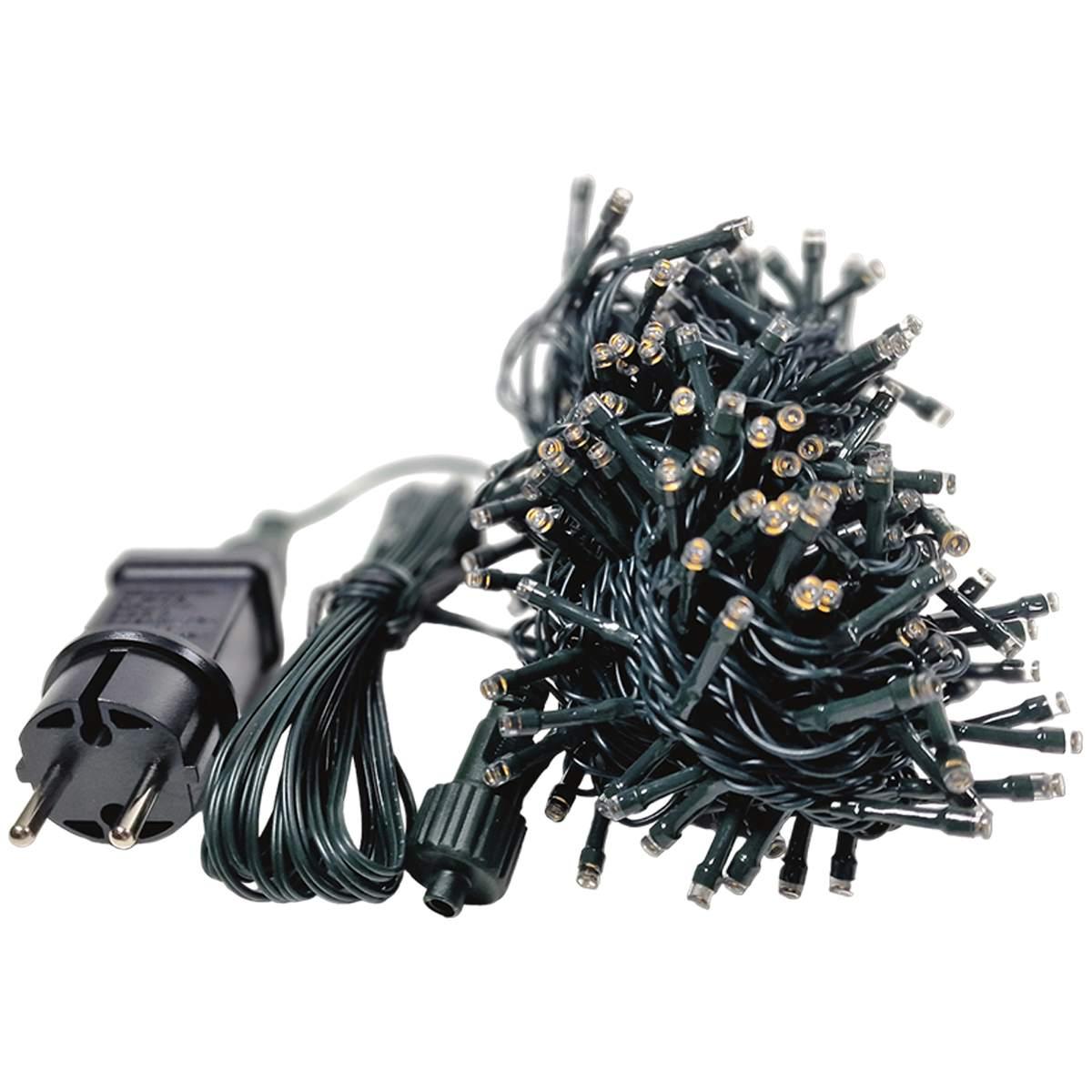 Luci di natale esterno 300 led bianco caldo giochi prolungabile