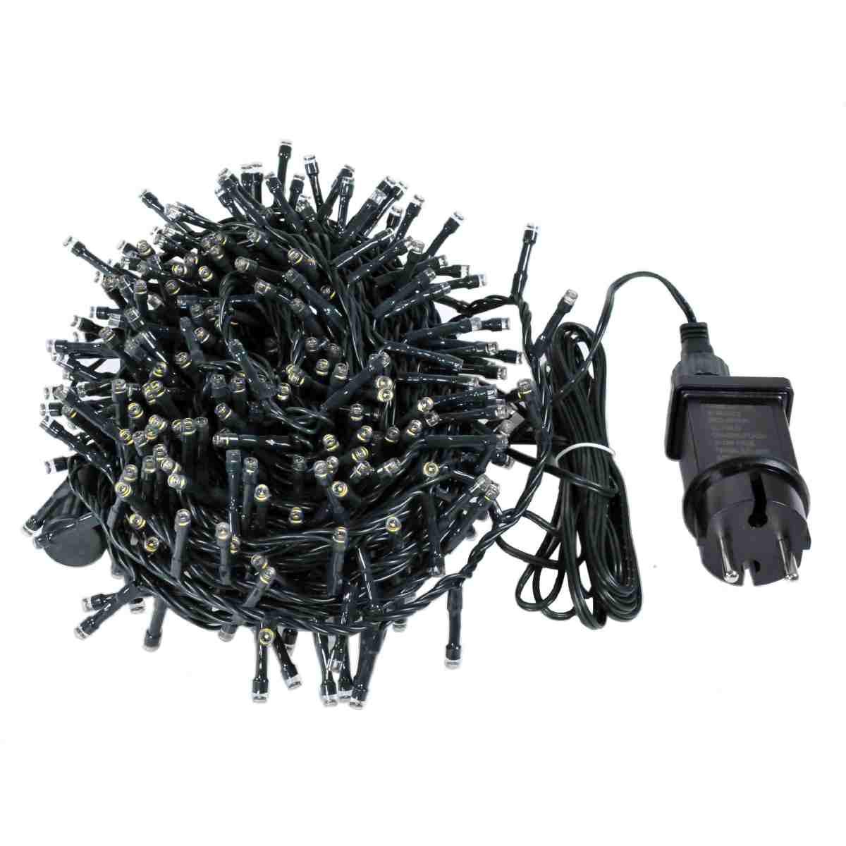 Luci di natale esterno 450 led bianco caldo giochi prolungabile