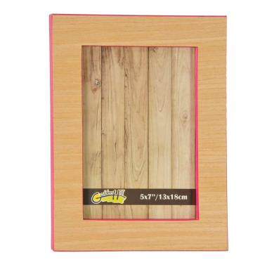 Cornice legno rosa 13 x 18 cm