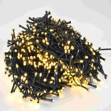 Luci di natale esterno 960 led bianco caldo giochi