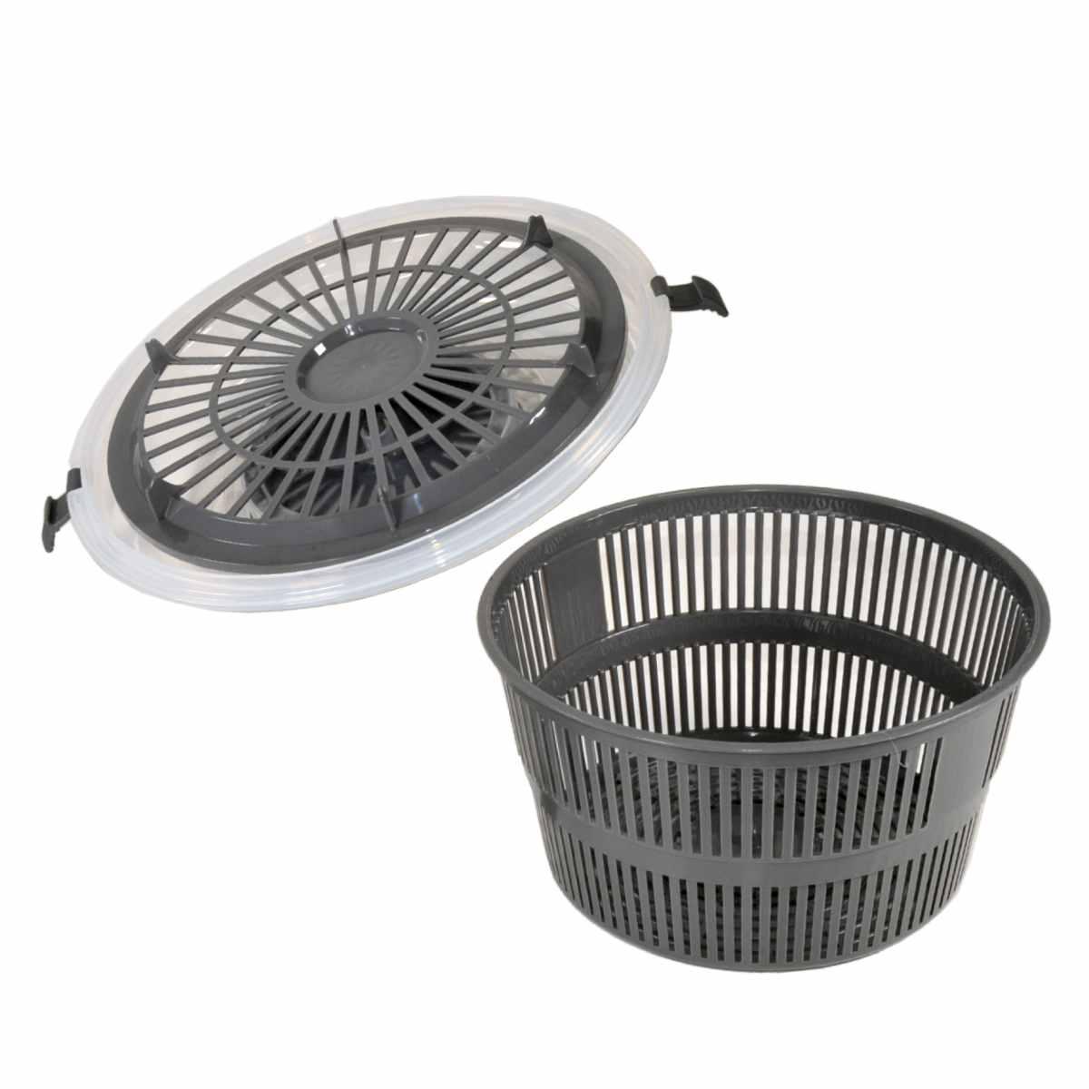 Centrifuga Insalata Iris Grigio cm.Ø25 | Mopita