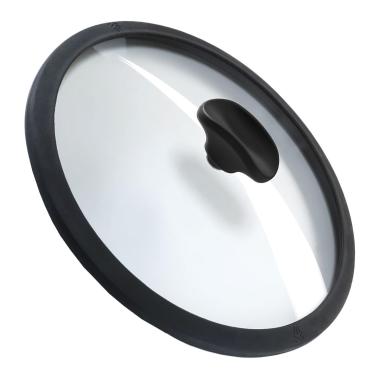 Coperchio Vetro Mopita Pomello Nero cm.Ø26 | Mopita
