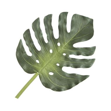 Fiore foglia monstera verde pvc 20 x 74 cm