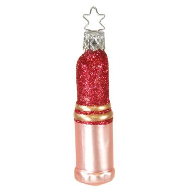 Pallina natalizia vetro collezione rosset dato rosa 8,5 cm