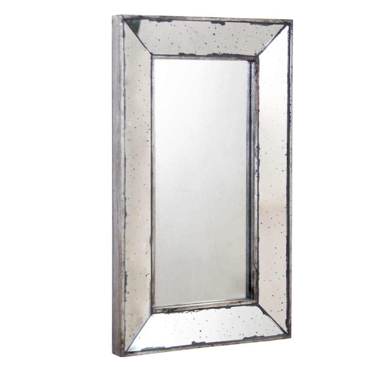 Specchio da muro rettangolare cornice specchio 31 x 2,5 x 51 cm
