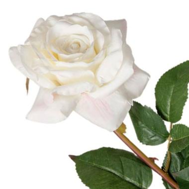 Fiore rosa bianco 73 cm
