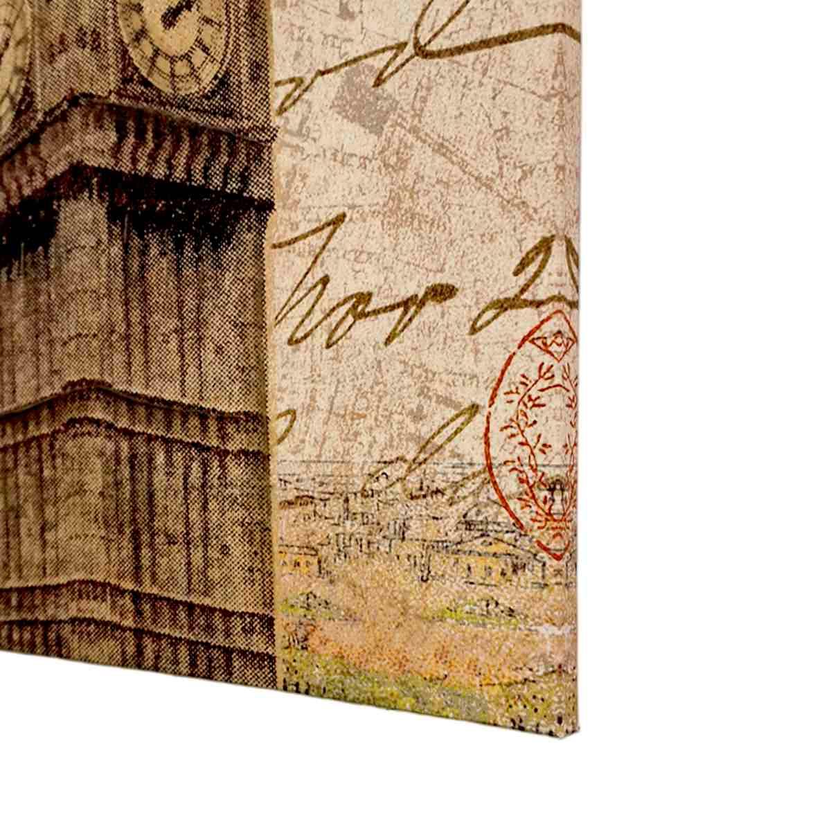 Quadro tela london 75 x 100 cm