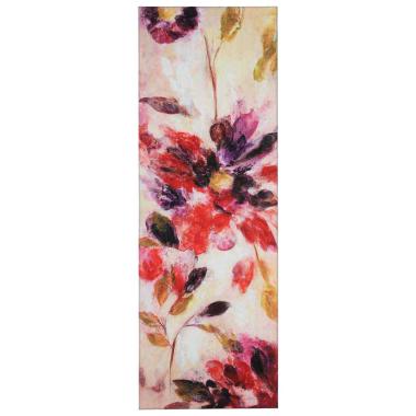 Quadro tela fiori 40 x 120 cm