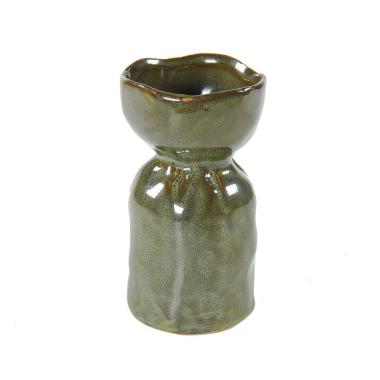 Vaso ceramica tulip verde