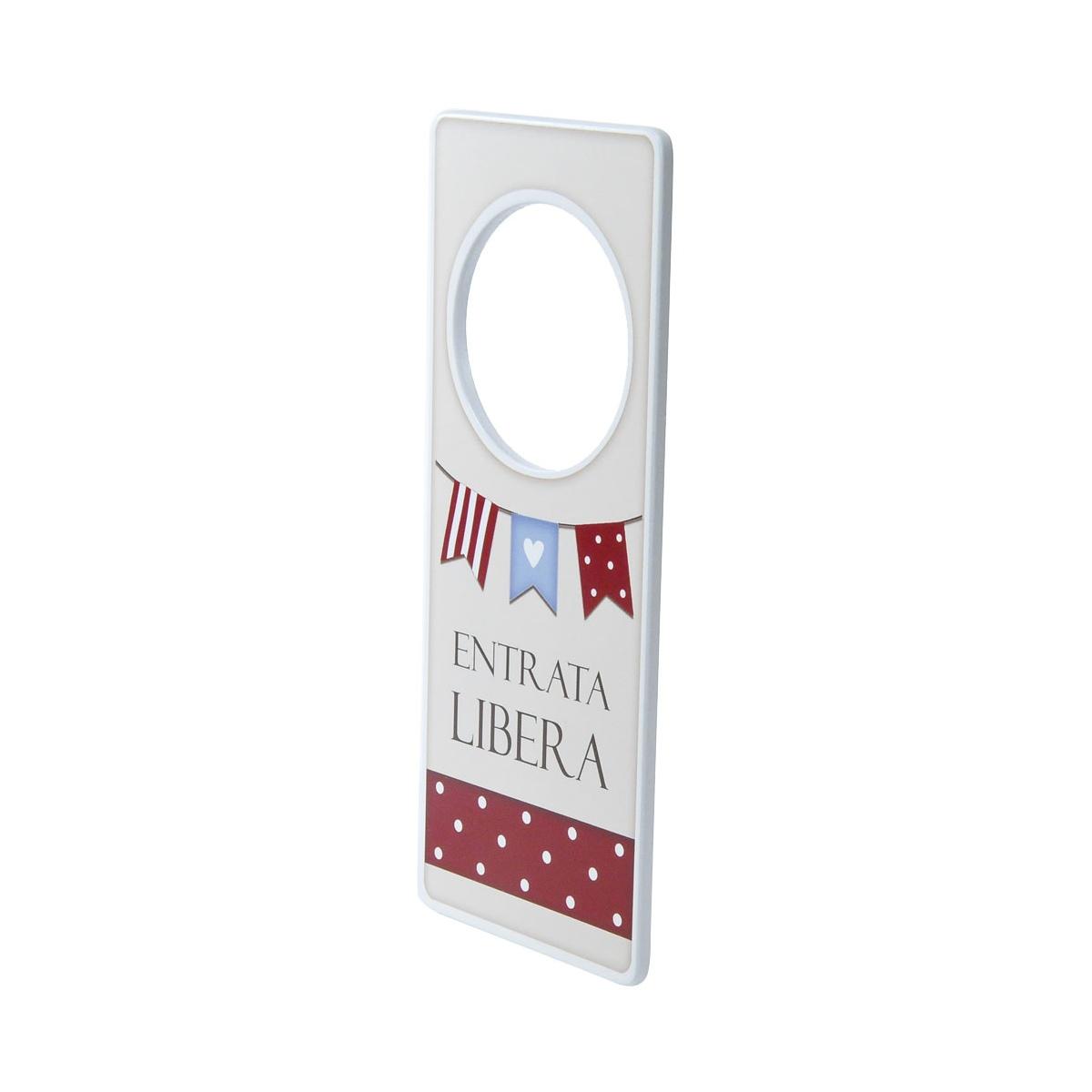 Appendino porta legno frase 8,5 x 20 cm