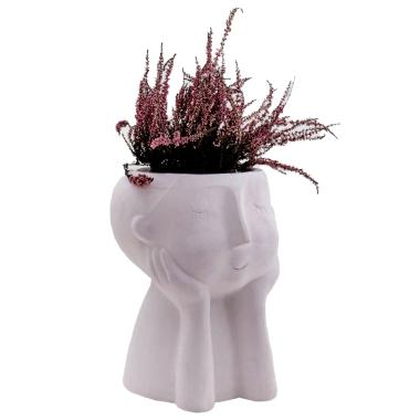 Vaso terracotta armonia bianco 22,5 x 30 cm