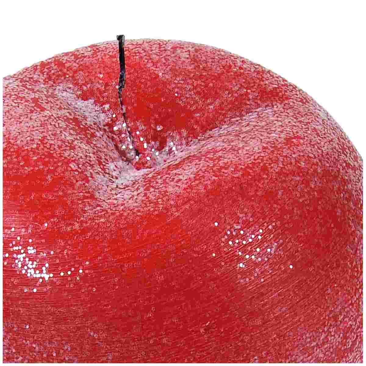 Candela natale mela profumata rossa bri Ø 15 cm