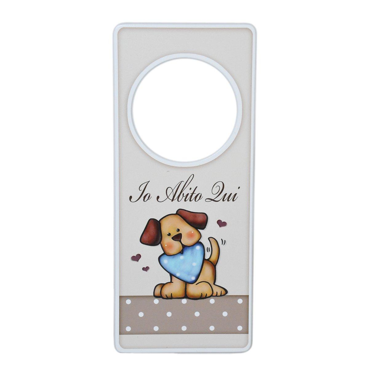 Appendino porta legno frase cane