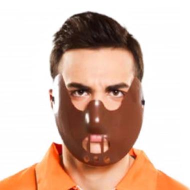 Maschera viso pvc horror hannibal mezzo viso
