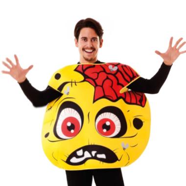 Costume emoticon zombie