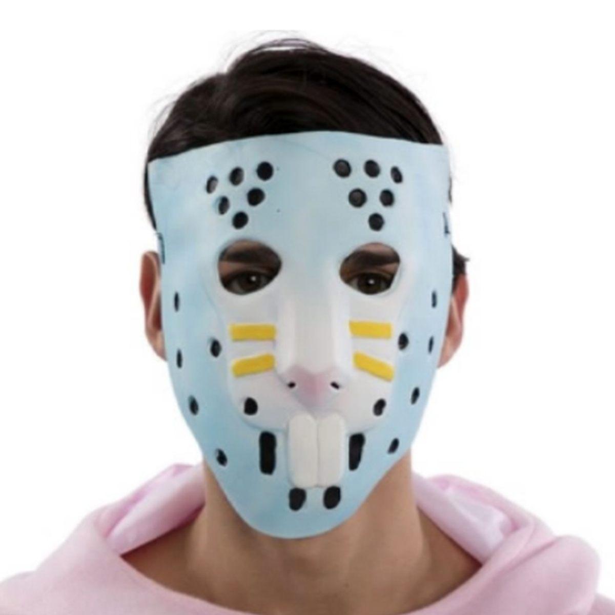 Maschera viso lattice rabbit coniglio