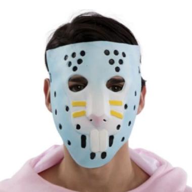 Maschera viso lattice rabbit coniglio