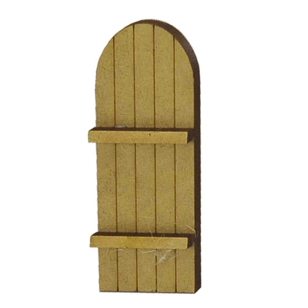 Portone presepe legno arco