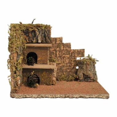 Forno presepe legna elettrico modello a
