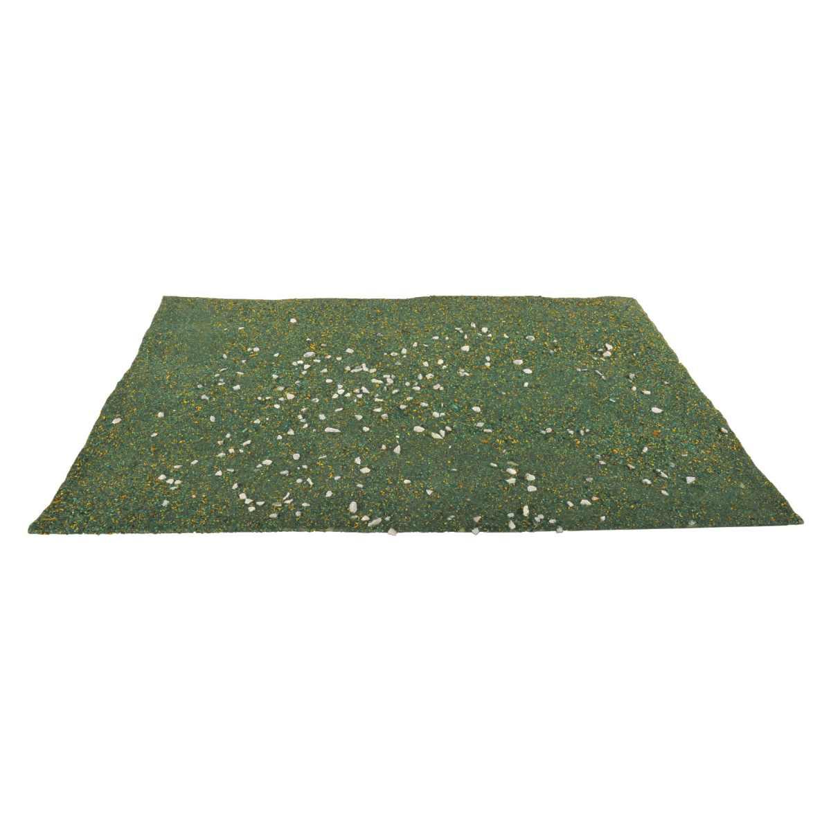 Tappeto presepe verde sassi