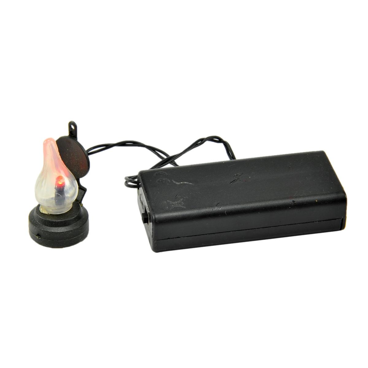 Lanterna presepe luce rossa batteria 3 modello v