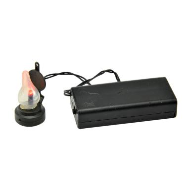 Lanterna presepe luce rossa batteria 3 modello v