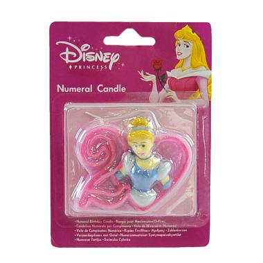 Candelina compleanno n 2 princess