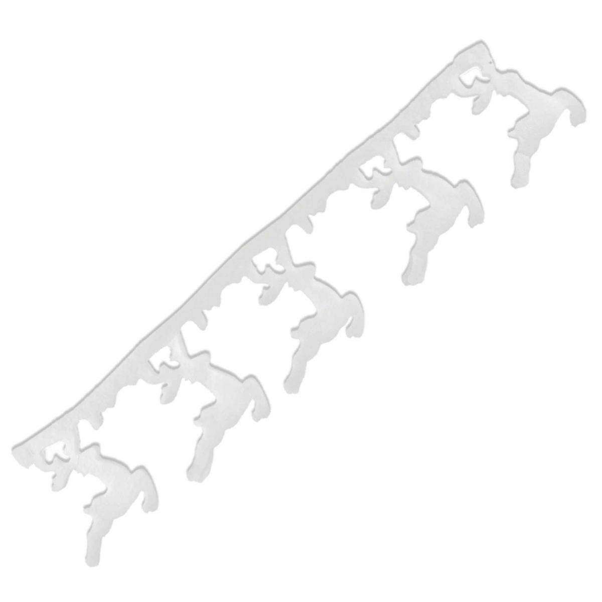 Decorazione natalizia renne ovatta 240 cm