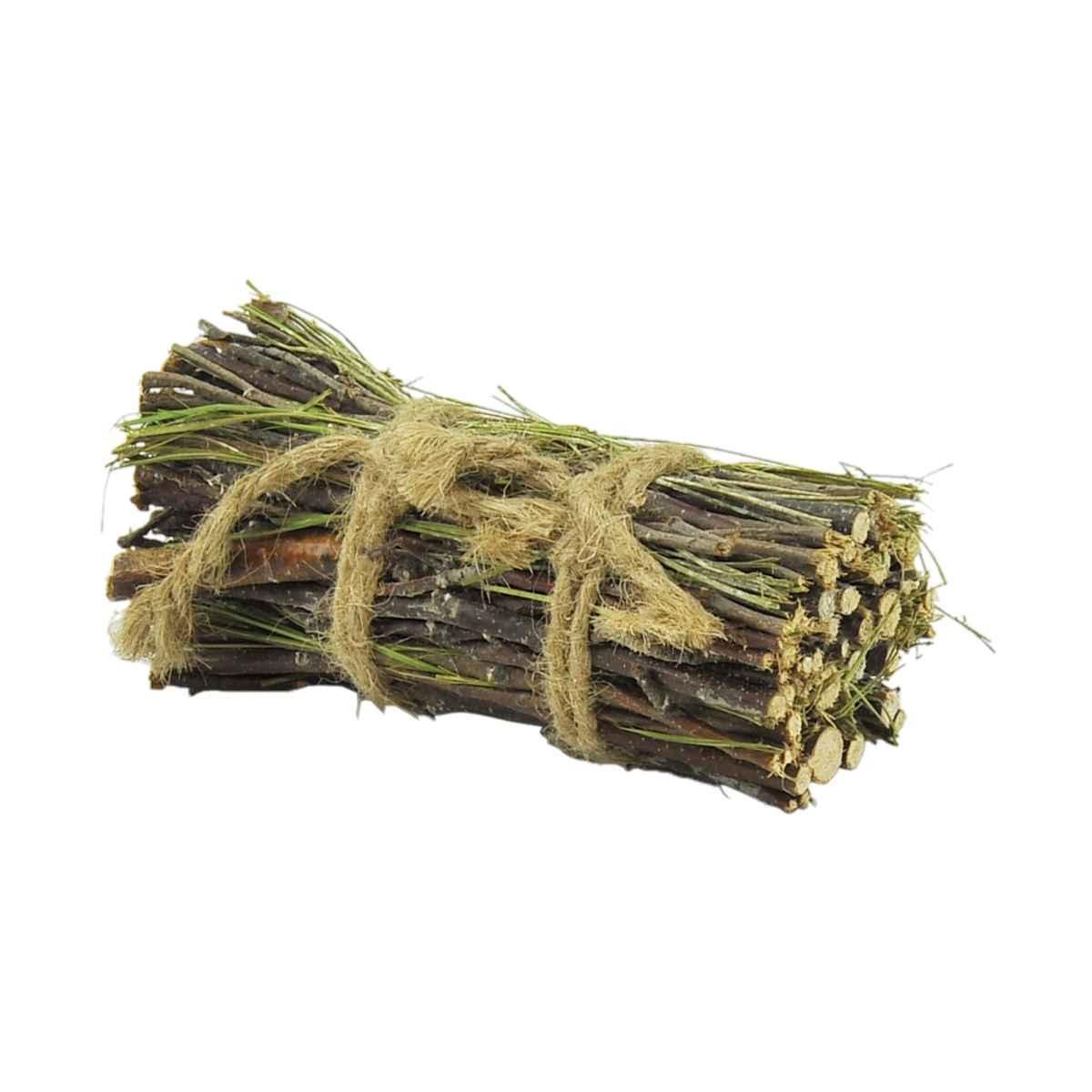 Legnetti presepe tagliati spighe 12 cm