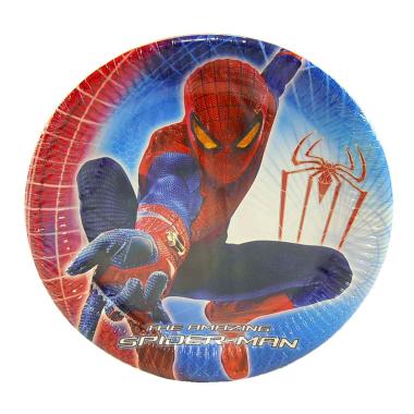 Piatti carta spiderman 23 pz