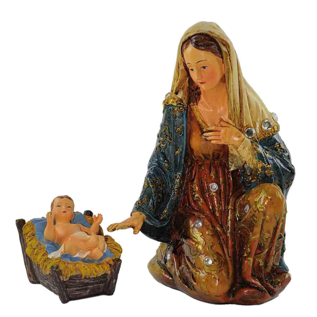 Statua presepe 35 cm natività