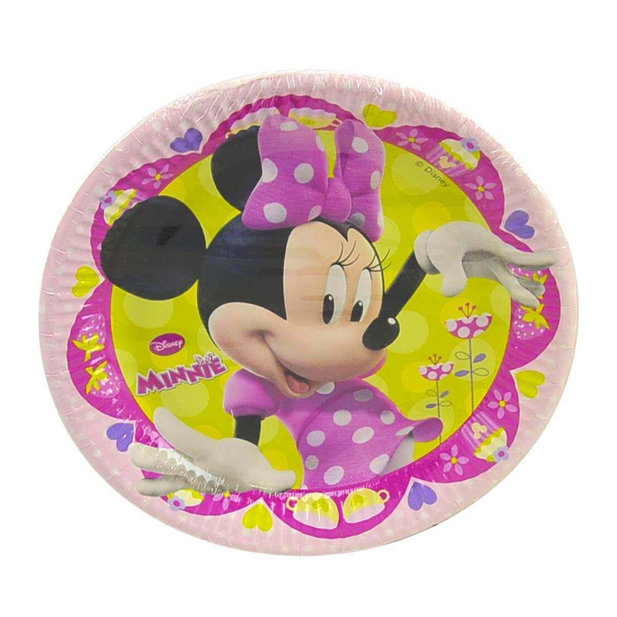 Piatti carta minnie 23 pz