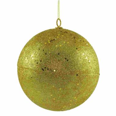 Pallina natalizia oro glitter Ø 20 cm