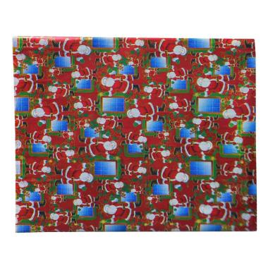 Carta regalo natale rotolo 70 x 100 cm