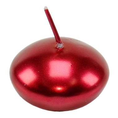 Candela galleggiante rossa Set 10 pz