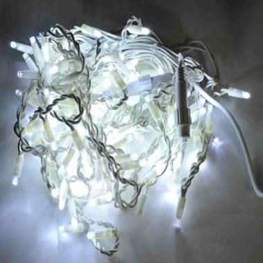 Luci di natale tenda professionale 100 led bianco prol modello f 500 cm