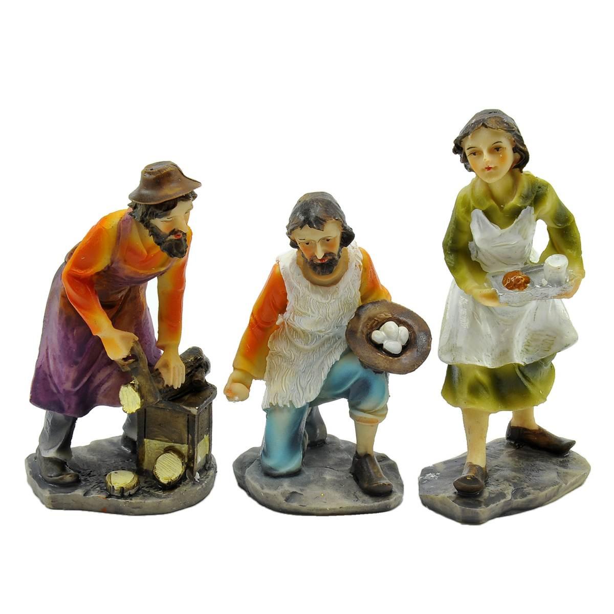 Statua presepe 12 cm natività compresi statua