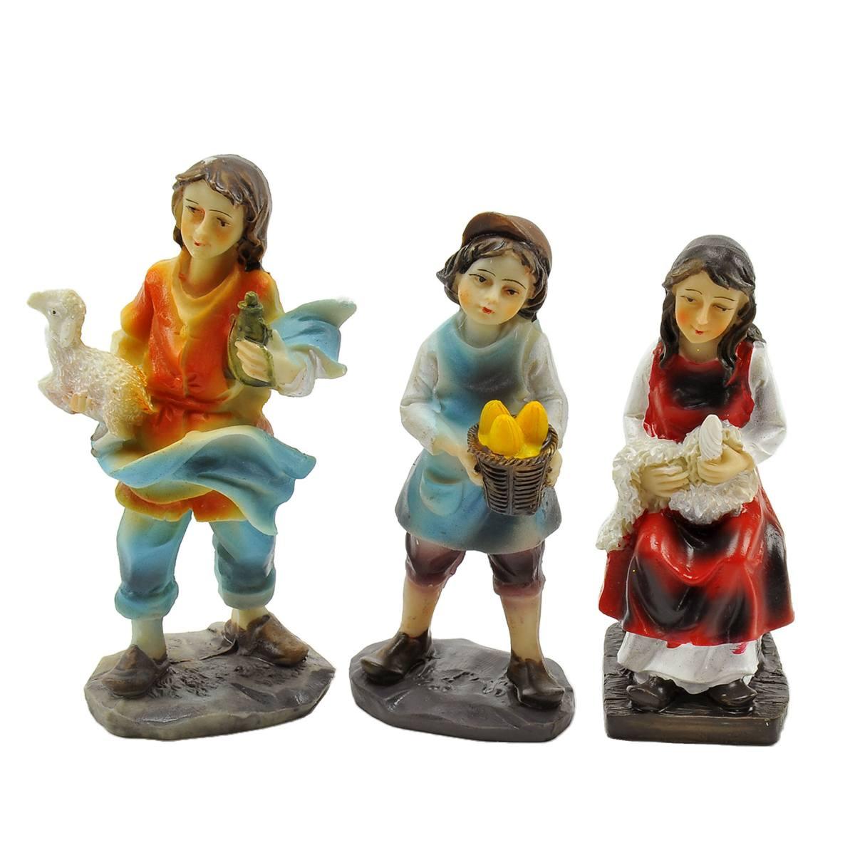 Statua presepe 12 cm natività compresi statua