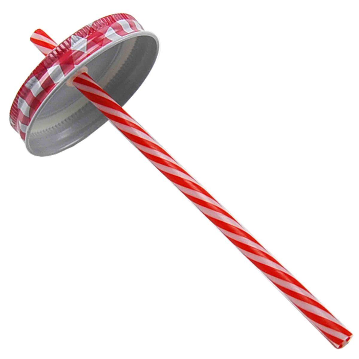 Tappo cm.Ø70 Decoro Quadri con Foro Cannuccia Set pz.8 | M2 Store