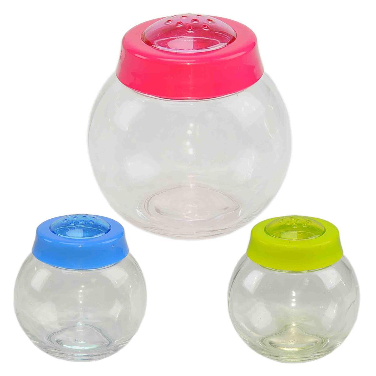 Salino Vetro con Tappo Color cm.Ø8xh9 ml.260 | M2 Store